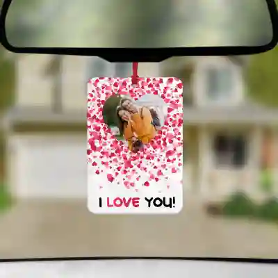 Personalizirani osvježivač za auto – Volim te