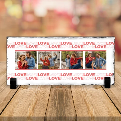 Personalizirana ploča od škriljevca - Ljubav