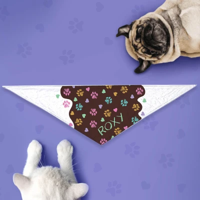 Bandana za psa – pažnja, tragovi psa