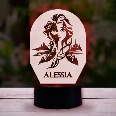 Personalizirana 3D LED lampa s Elsom