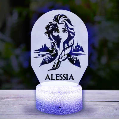 Personalizirana 3D LED lampa s Elsom