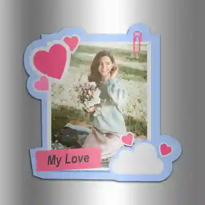 Personalizirani magnet za hladnjak - Moja ljubav