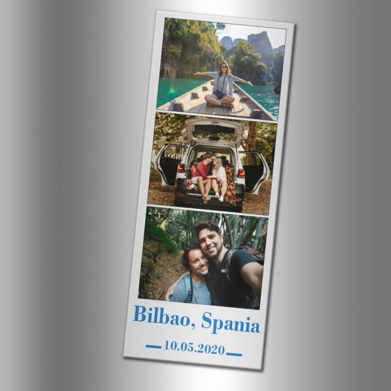 Magnet za hladnjak personaliziran s tvojim fotografijama s odmora