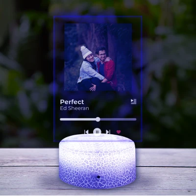 Personalizirana 3D LED lampa Spotify