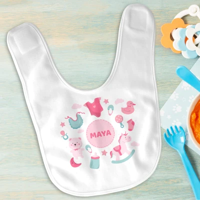 Personalizirana bavetka - Figurice za djevojčice