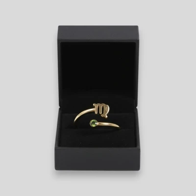 Ženski prsten s personaliziranim znakom zodijaka
