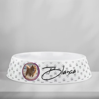 Personalizirana plastična zdjela za pse – S fotografijom i imenom