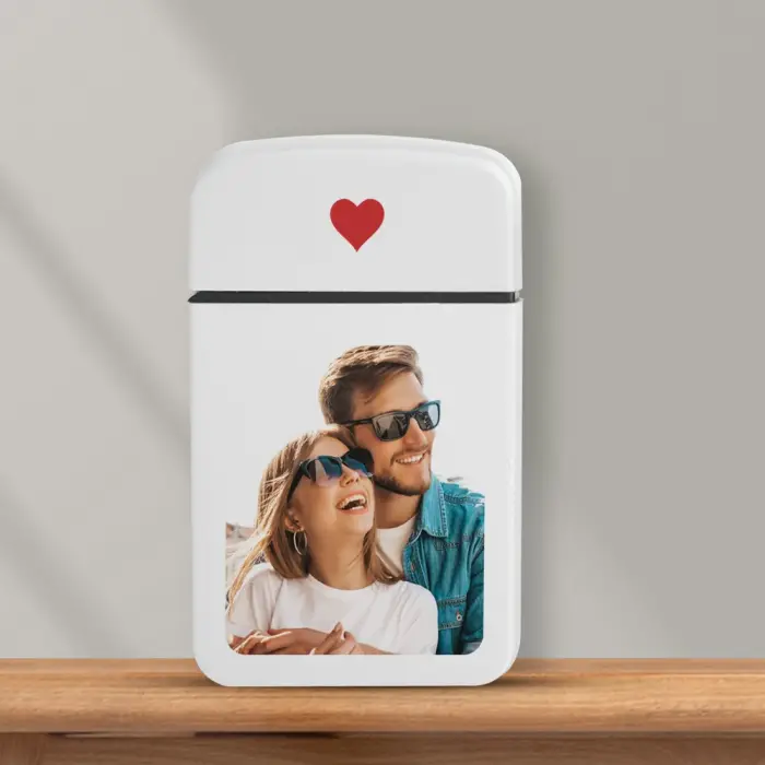 Personalizirani upaljač - Srce s fotografijom