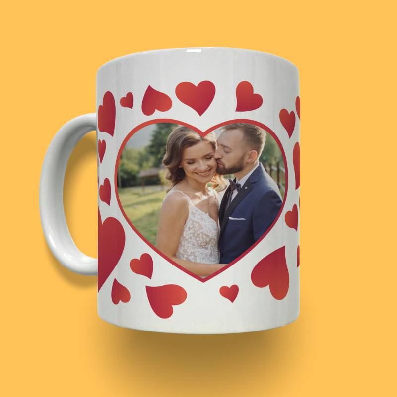 Personalizirana šalica - Srce s fotografijom