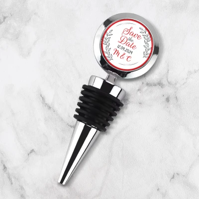 Personalizirani čep za bocu vina - Spremite datum