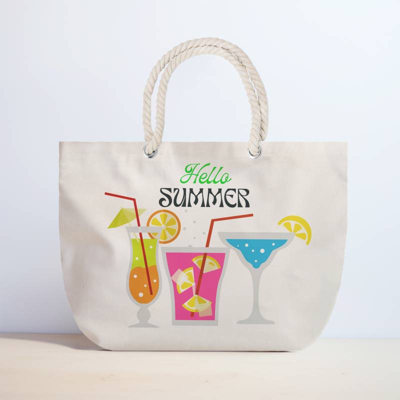 Personalizirana torba za plažu - Hello Summer