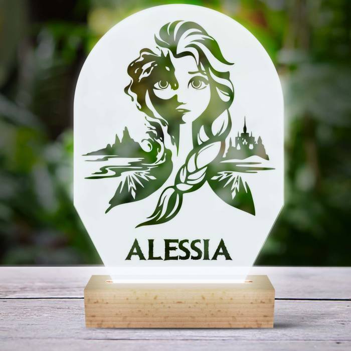 Personalizirana 3D LED lampa s Elsom