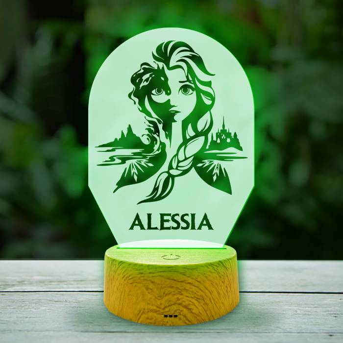Personalizirana 3D LED lampa s Elsom