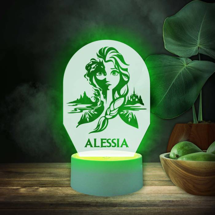 Personalizirana 3D LED lampa s Elsom