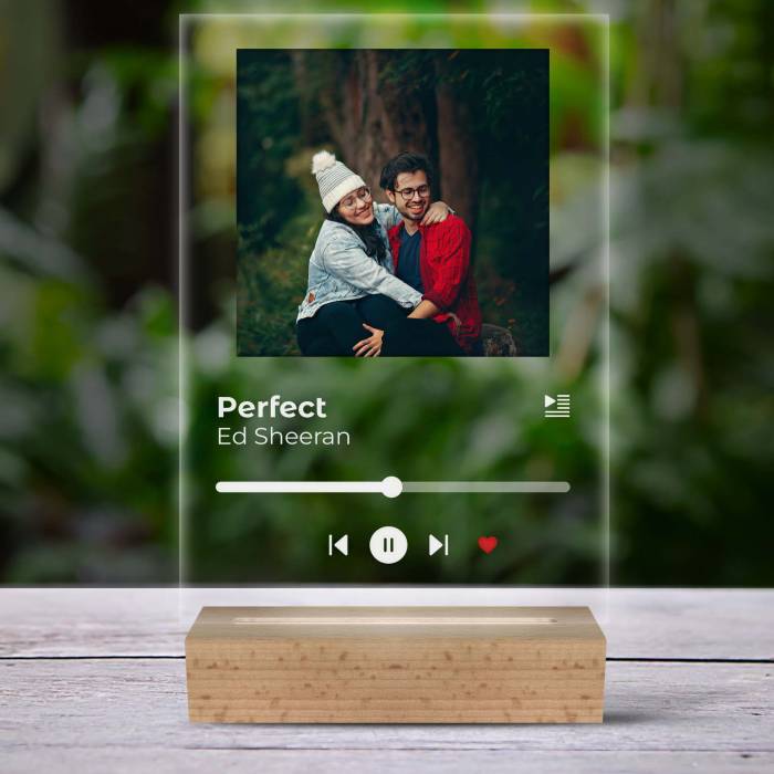 Personalizirana 3D LED lampa Spotify