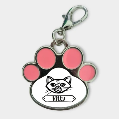 Prilagođeni medaljon za životinje - Kitty