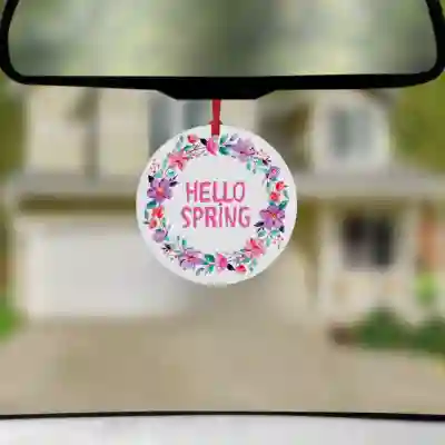 Personalizirani osvježivač za auto – Lijepo proljeće