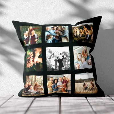 Personalizirani jastuk s 9 fotografija