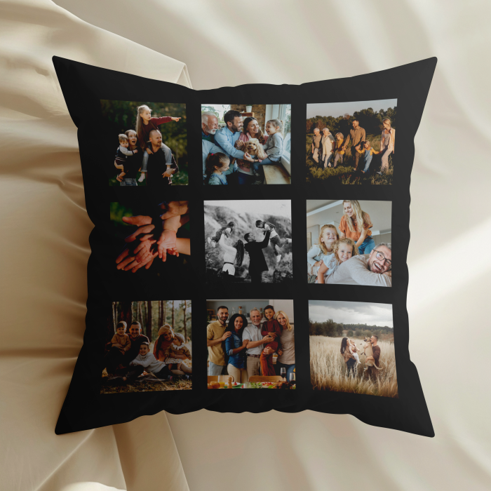 Personalizirani jastuk s 9 fotografija