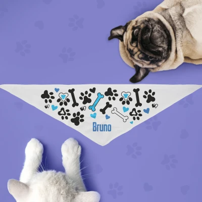 Bandana za psa - Kosti