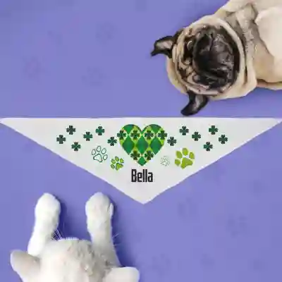 Bandana za psa - Djetelina
