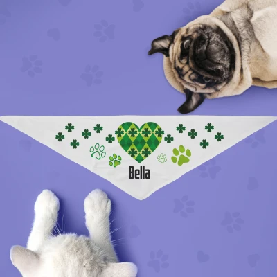 Bandana za psa - Djetelina