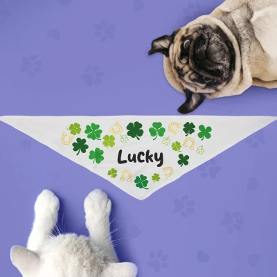 Bandana za psa - Zlatna djetelina