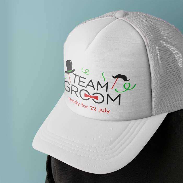 Personalizirana kapa – Team Groom