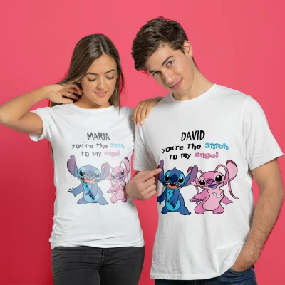 Set majica po narudžbi - Stitch x Angel
