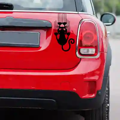 Auto naljepnica - Mačji ogrebotine