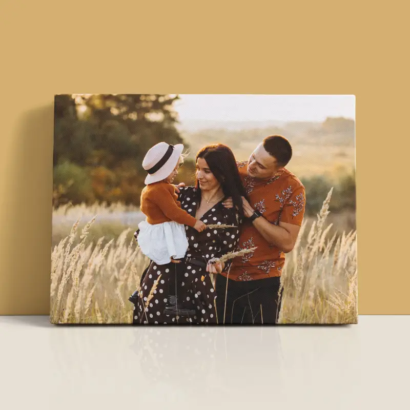 Personalizirani canvas slika – Fotografija tvoje obitelji
