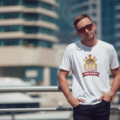 Personalizirana muška majica – Dad you are the best