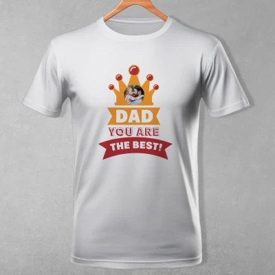 Personalizirana muška majica – Dad you are the best