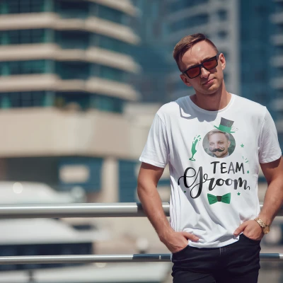 Prilagođena majica za momačku večer - Tim mladoženja