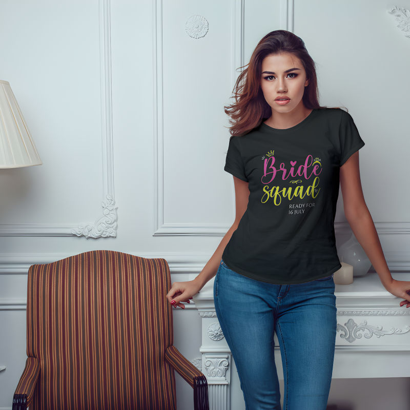 Personalizirana majica za djevojačku večer - Nevjestin tim