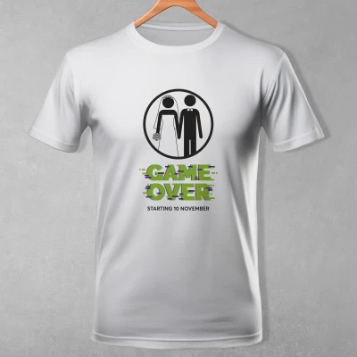 Majica za djevojačku zabavu - Kraj igre