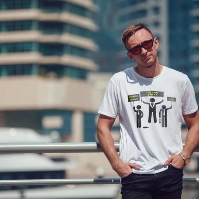 Prilagođena majica za momačku večer - Kraj je blizu