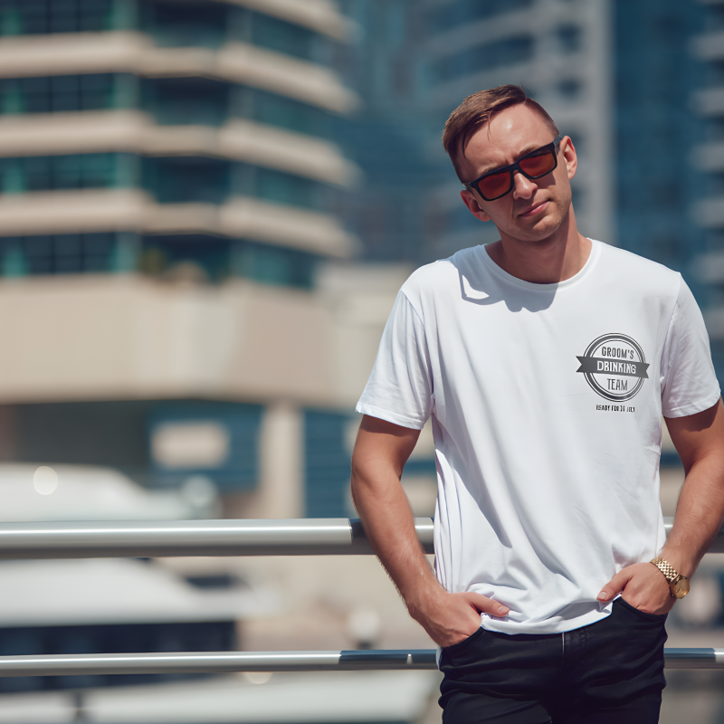 Majica za momačku zabavu - Mladoženjin Pijenje