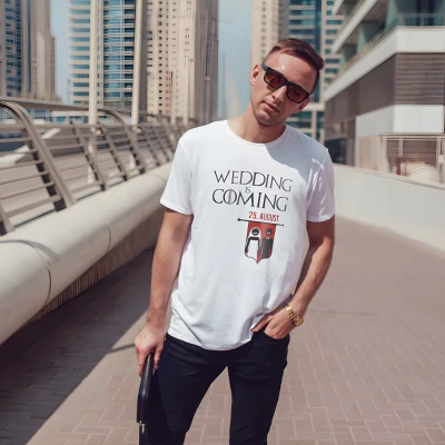 Majica za momačku zabavu - Vjenčanje dolazi