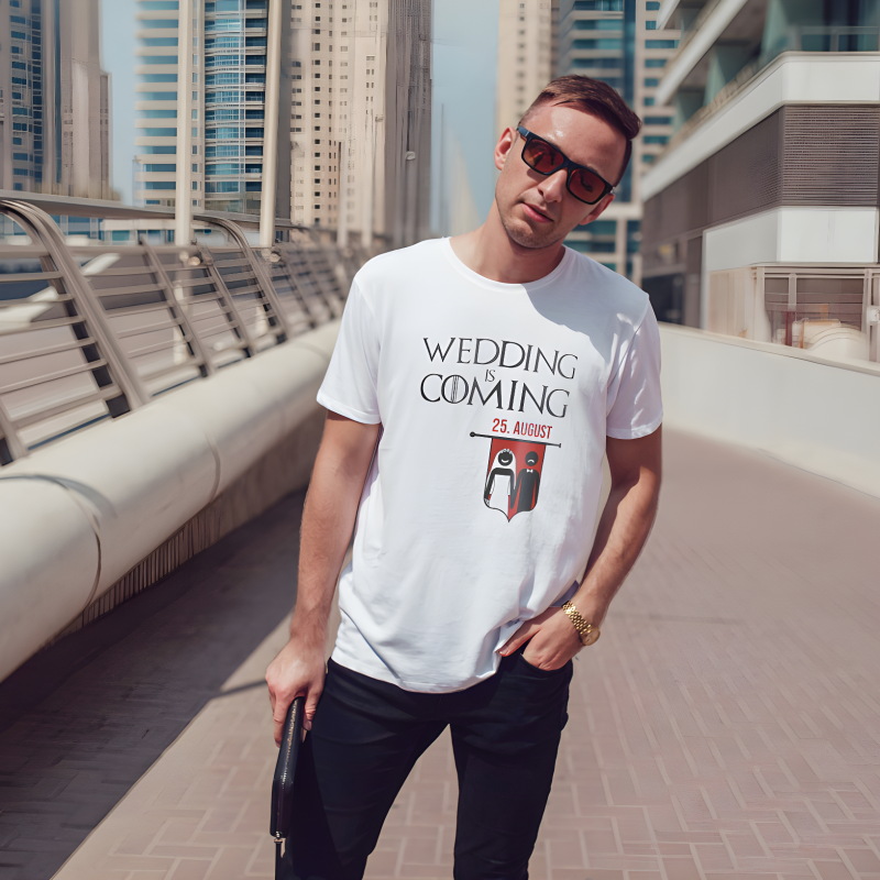 Majica za momačku zabavu - Vjenčanje dolazi