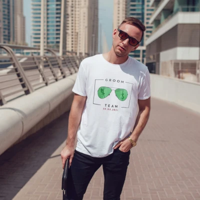 Majica za momačku zabavu - Mladoženja Tim