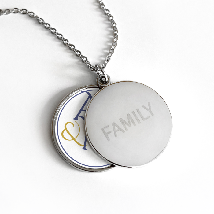 Personalizirani medaljon - Dva inicijala
