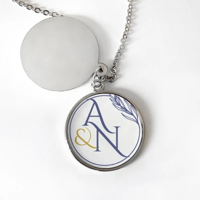 Personalizirani medaljon - Dva inicijala