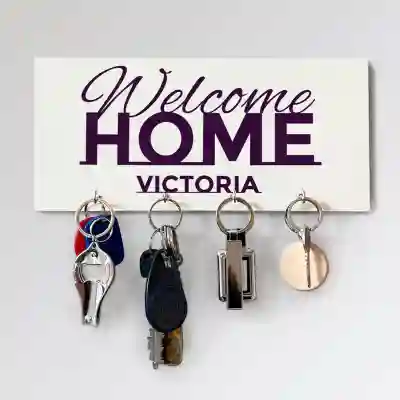 Personalizirani držač za ključeve - Welcome