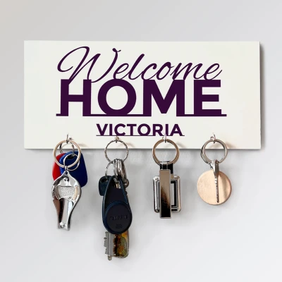 Personalizirani držač za ključeve - Welcome