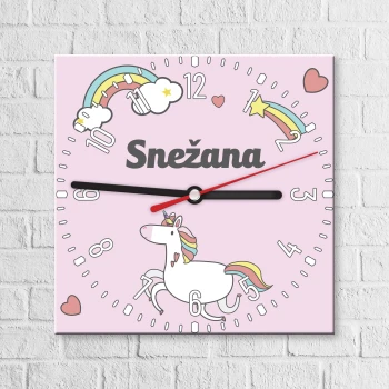 Sat za zid s tekstom