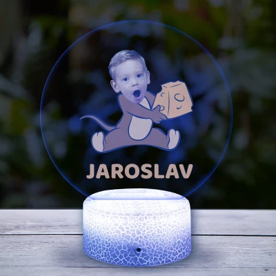 Personalizirana LED lampa za dječju sobu