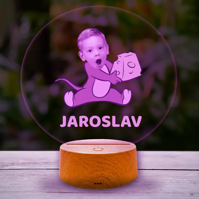 Personalizirana LED lampa za dječju sobu