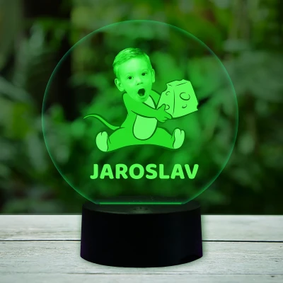 Personalizirana LED lampa za dječju sobu