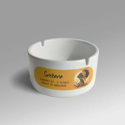 Personalizirana keramička pepeljara - Liberty